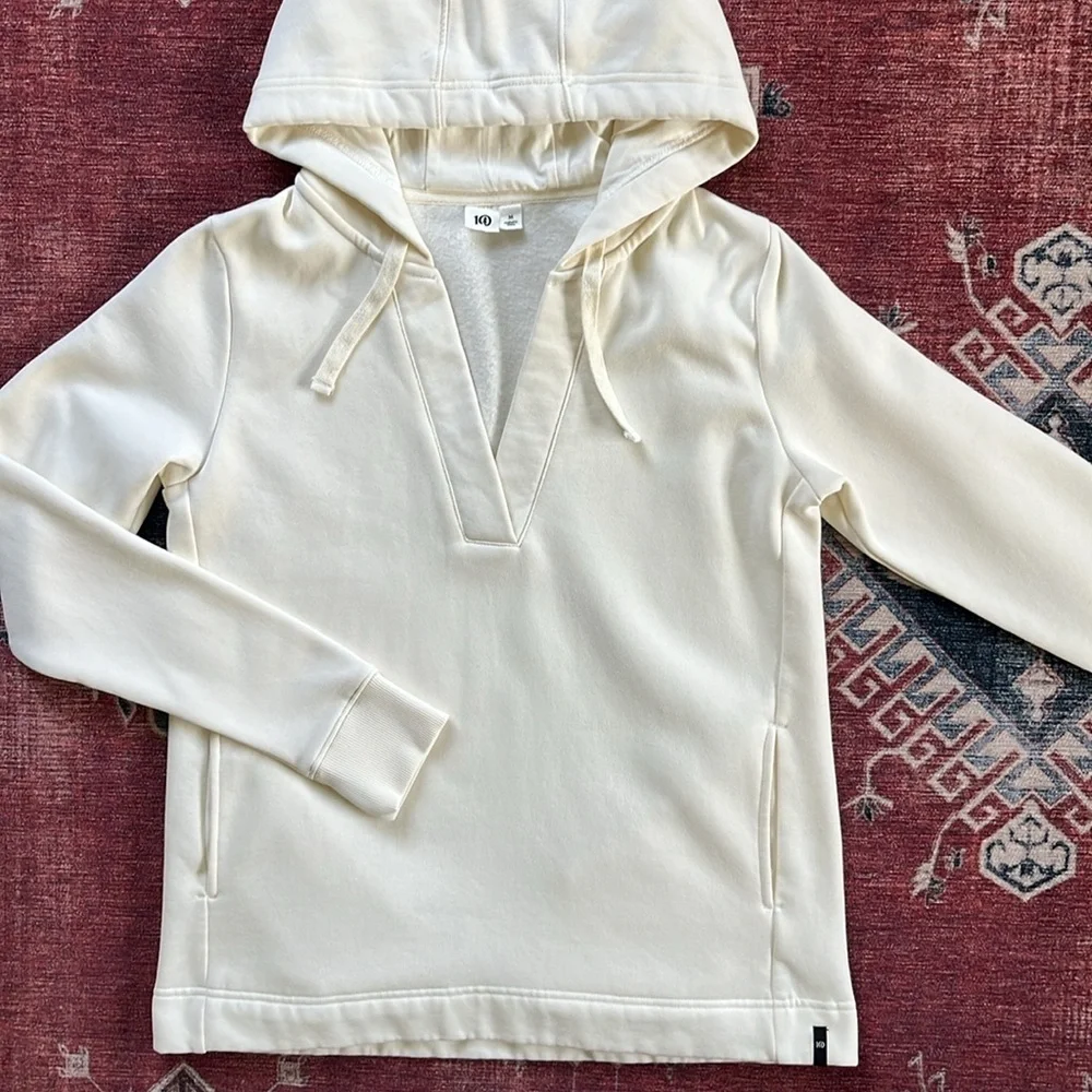 TENTREE SeaFleece Placket Hoodie Size Medium - Picture 8 of 16